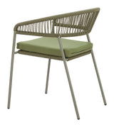 Skye Green Outdoor Dining Chair (Set of 2) by Zuomod at Eve Furniture