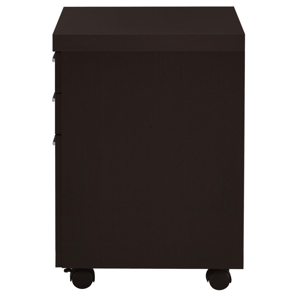 Skylar 3-Drawer Mobile File Cabinet Cappuccino