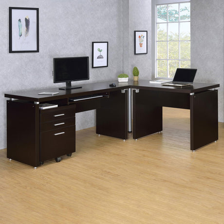 Skylar 4-Piece Desk Set by Coaster at Eve Furniture