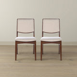 Skylar Beige Fabric Dining Chair (Set Of 2) by Ashcroft Furniture at Eve Furniture