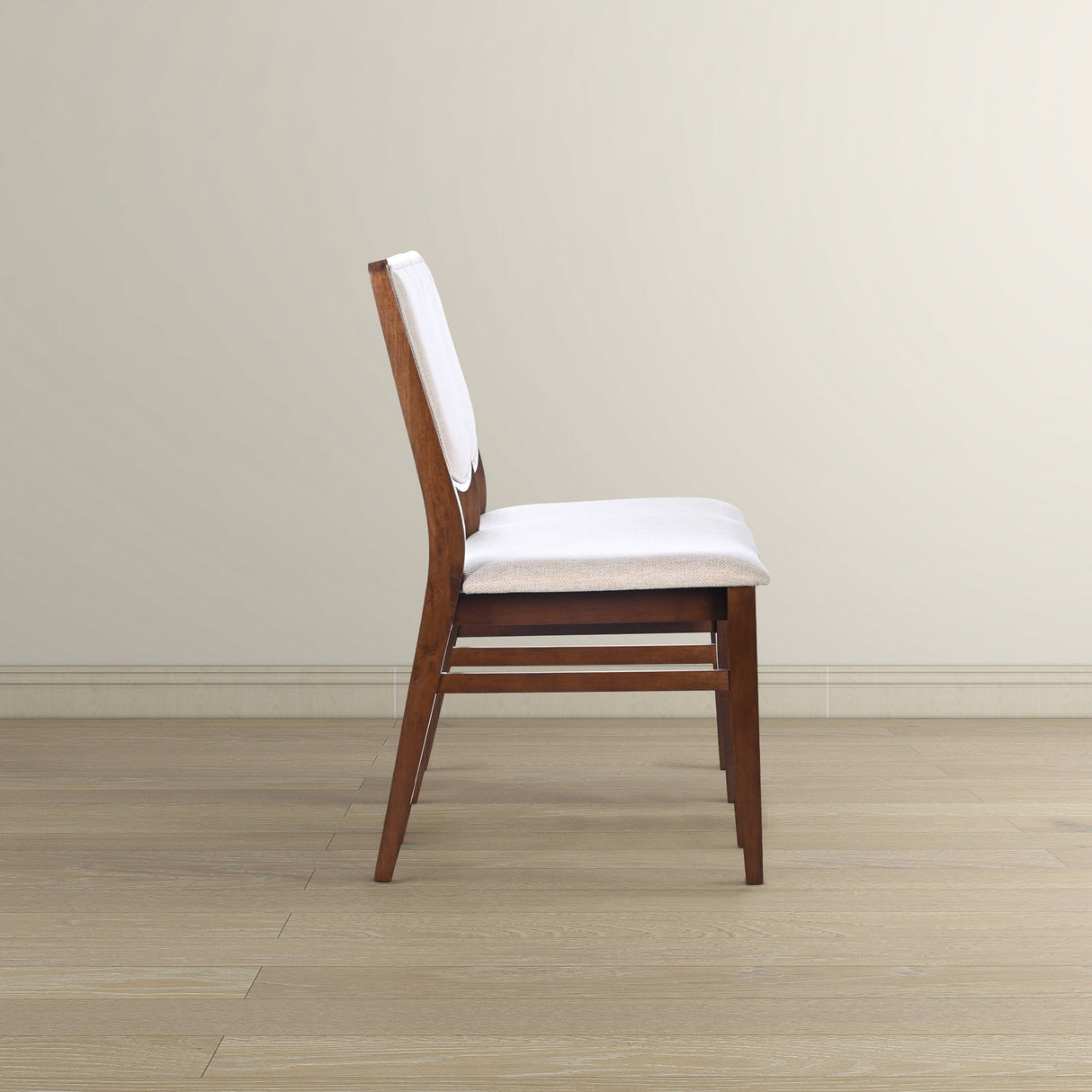 Skylar Beige Fabric Dining Chair (Set Of 2) by Ashcroft Imports at Eve Furniture