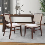 Skylar Beige Fabric Dining Chair (Set Of 2) by Ashcroft Imports at Eve Furniture