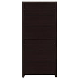 Skylar Cappuccino 5-Shelf Bookcase with Storage Drawer by Coaster at Eve Furniture