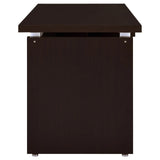 Skylar Cappuccino Computer Desk with Keyboard Drawer by Coaster at Eve Furniture