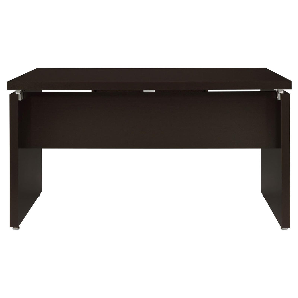 Skylar Cappuccino Computer Desk with Keyboard Drawer by Coaster at Eve Furniture