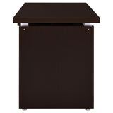 Skylar Cappuccino Computer Desk with Keyboard Drawer by Coaster at Eve Furniture