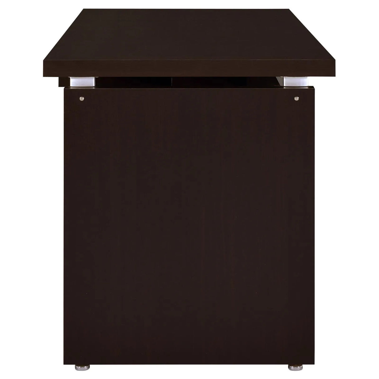 Skylar Cappuccino Computer Desk with Keyboard Drawer by Coaster at Eve Furniture