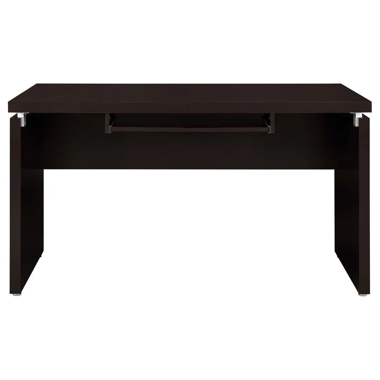 Skylar Cappuccino Computer Desk with Keyboard Drawer by Coaster at Eve Furniture
