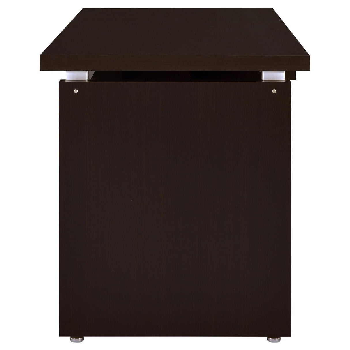 Skylar Cappuccino Computer Desk with Keyboard Drawer by Coaster at Eve Furniture