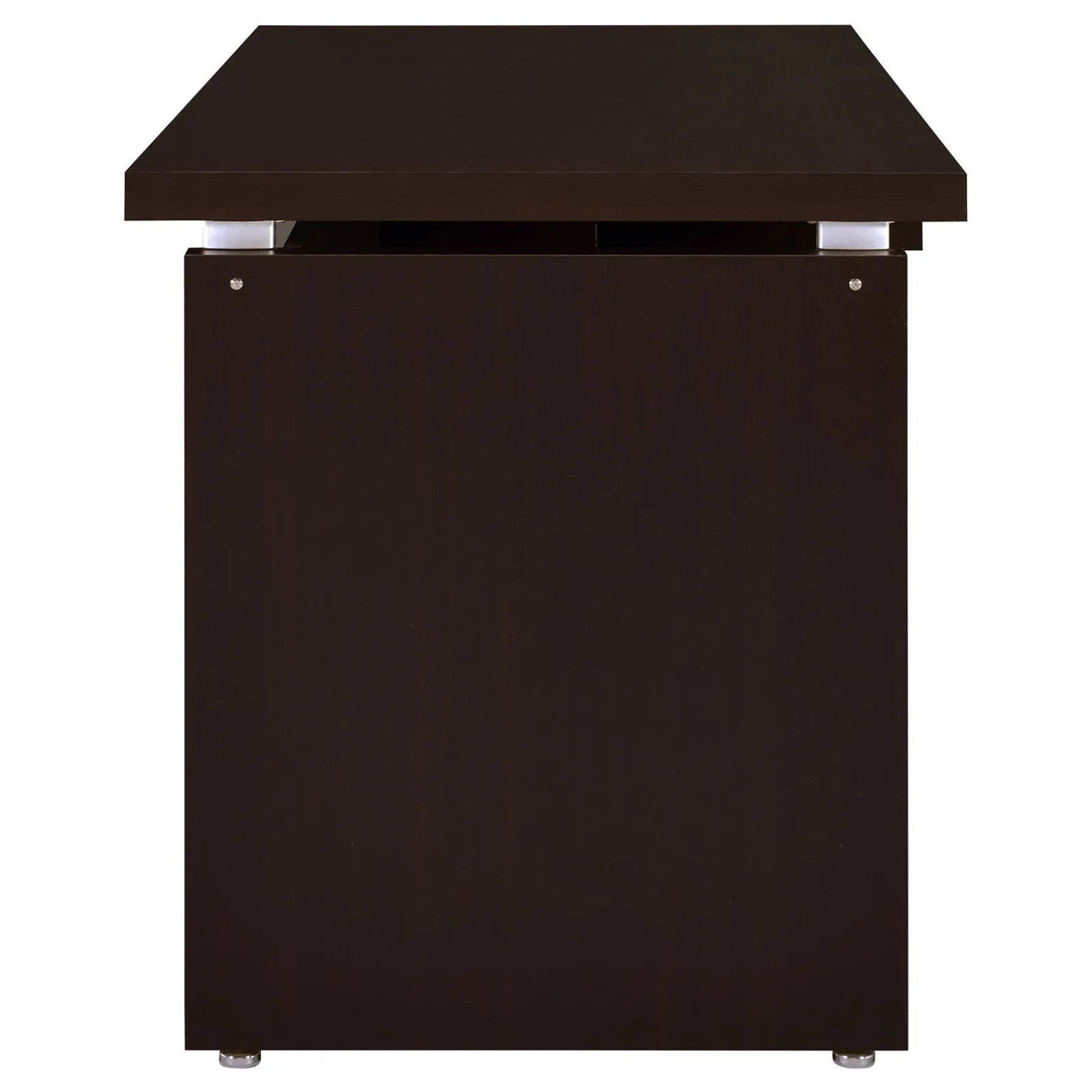 Skylar Cappuccino Computer Desk with Keyboard Drawer by Coaster at Eve Furniture