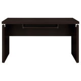 Skylar Cappuccino Engineered Wood L-Shape Computer Desk by Coaster at Eve Furniture