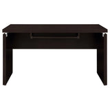 Skylar Cappuccino Engineered Wood L-Shape Computer Desk by Coaster at Eve Furniture