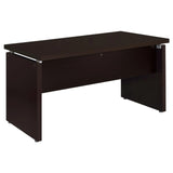 Skylar Cappuccino Engineered Wood L-Shape Computer Desk by Coaster at Eve Furniture