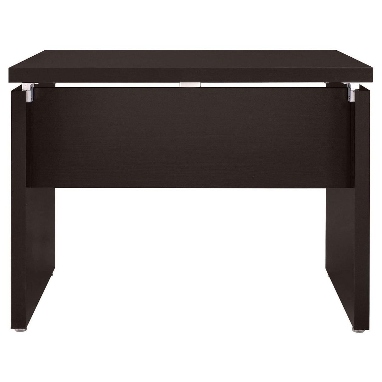 Skylar Cappuccino Engineered Wood L-Shape Computer Desk by Coaster at Eve Furniture