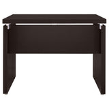 Skylar Cappuccino Engineered Wood L-Shape Computer Desk by Coaster at Eve Furniture