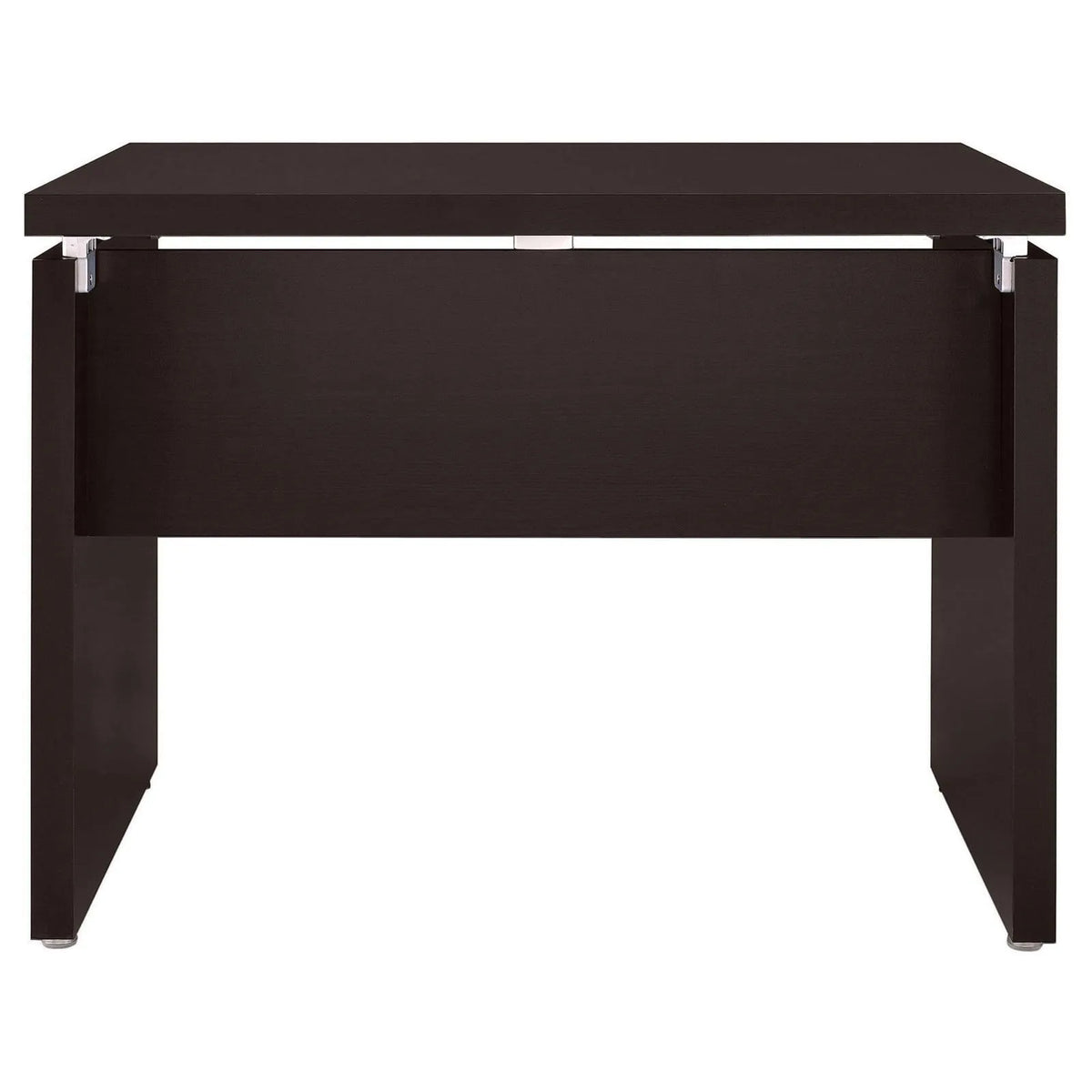 Skylar Cappuccino Engineered Wood L-Shape Computer Desk by Coaster at Eve Furniture