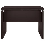 Skylar Cappuccino Engineered Wood L-Shape Computer Desk by Coaster at Eve Furniture