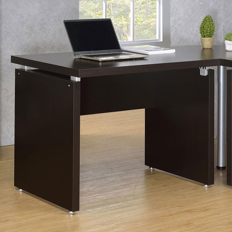 Skylar Cappuccino Extension Desk by Coaster at Eve Furniture