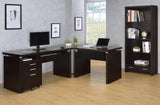 Skylar Cappuccino Extension Desk by Coaster at Eve Furniture