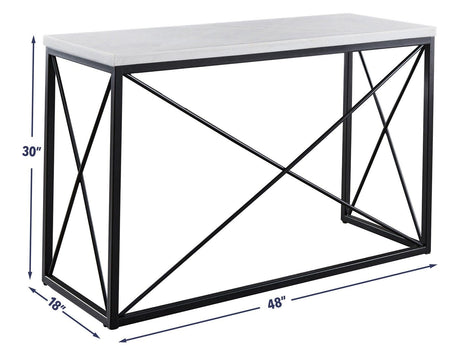 Skyler Sofa Table by Steve Silver at Eve Furniture