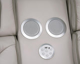 Skyline Sand 3-Piece Power Reclining Living Room Set by New Era Innovations at Eve Furniture