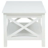 Skyview White 3-piece Rectangular Lift Top Coffee Table Set by Coaster at Eve Furniture