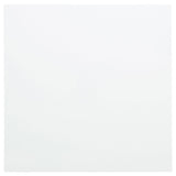 Skyview White Square Pine Wood Side End Table with Shelf by Coaster at Eve Furniture