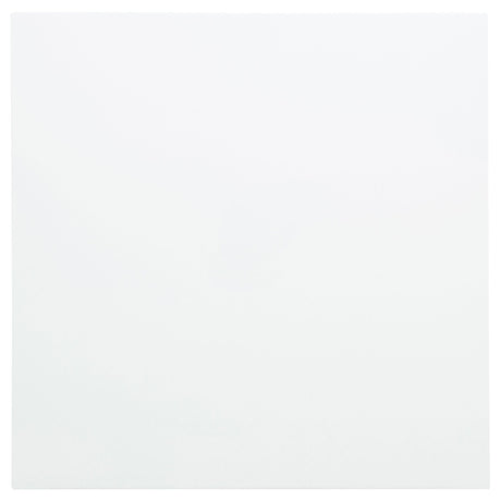 Skyview White Square Pine Wood Side End Table with Shelf by Coaster at Eve Furniture