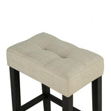 Zanaide Black/Gray/Beige 3-Piece Dining Table Set