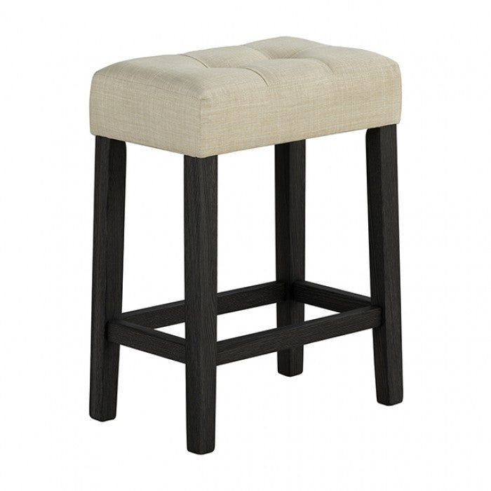 Zanaide Black/Gray/Beige 3-Piece Dining Table Set