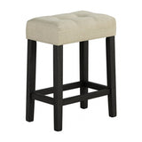 Zanaide Black/Gray/Beige 3-Piece Dining Table Set