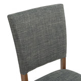 Oberto Walnut/Gray Side Chair  (4/CTN)