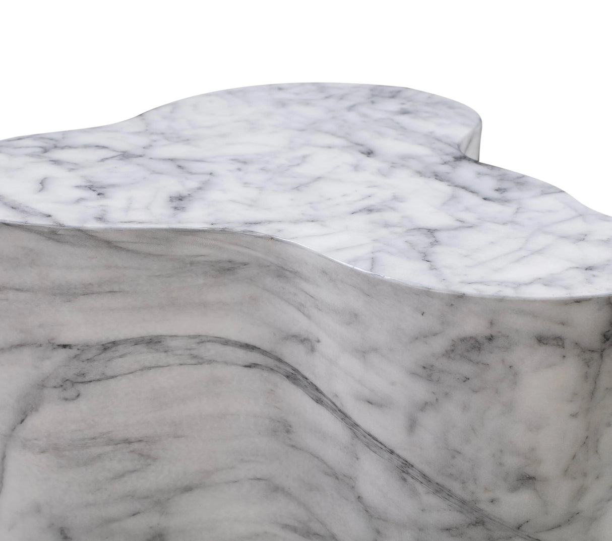 Slab Concrete Indoor / Outdoor Side Table by TOV Furniture at Eve Furniture