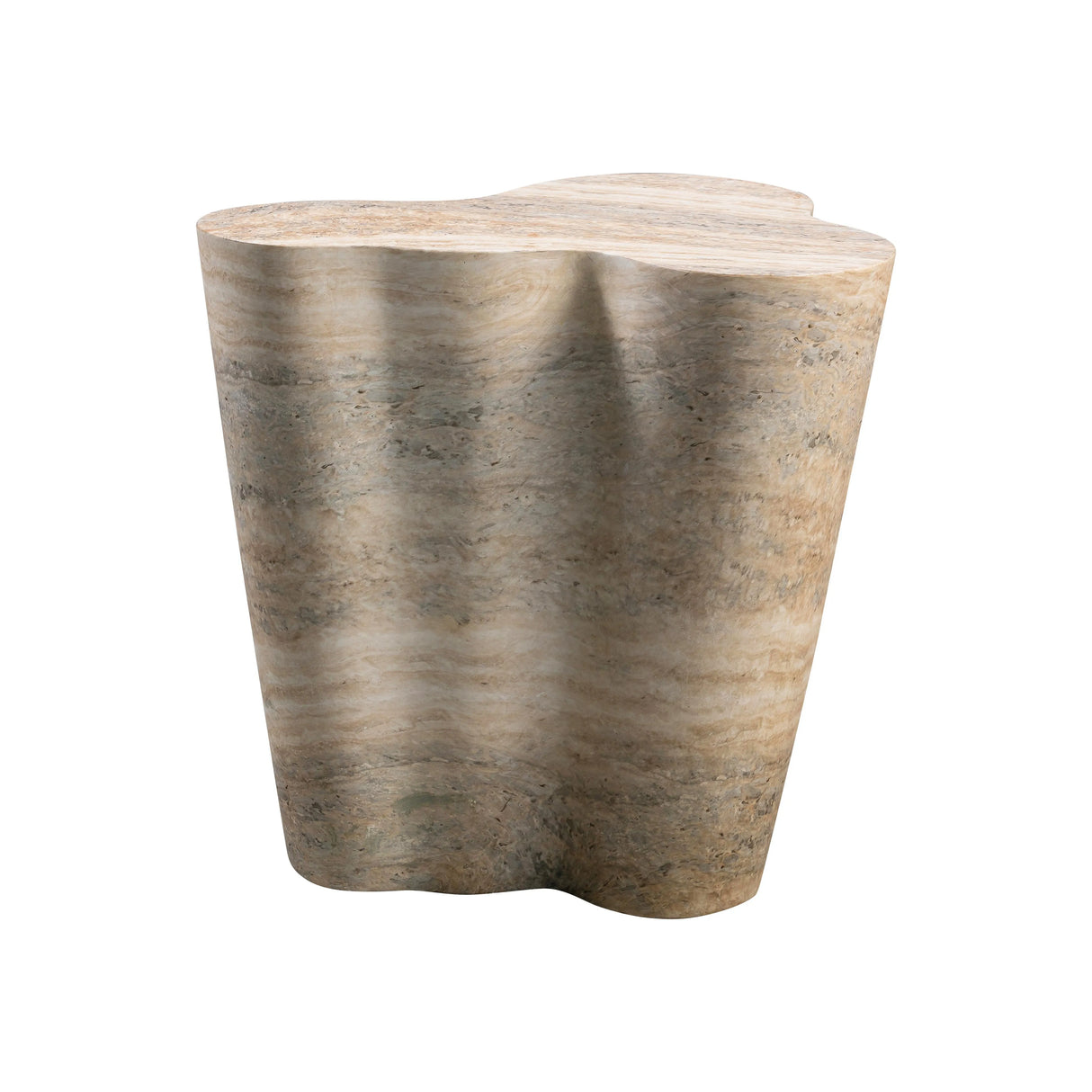 Slab Concrete Indoor / Outdoor Side Table by TOV Furniture at Eve Furniture