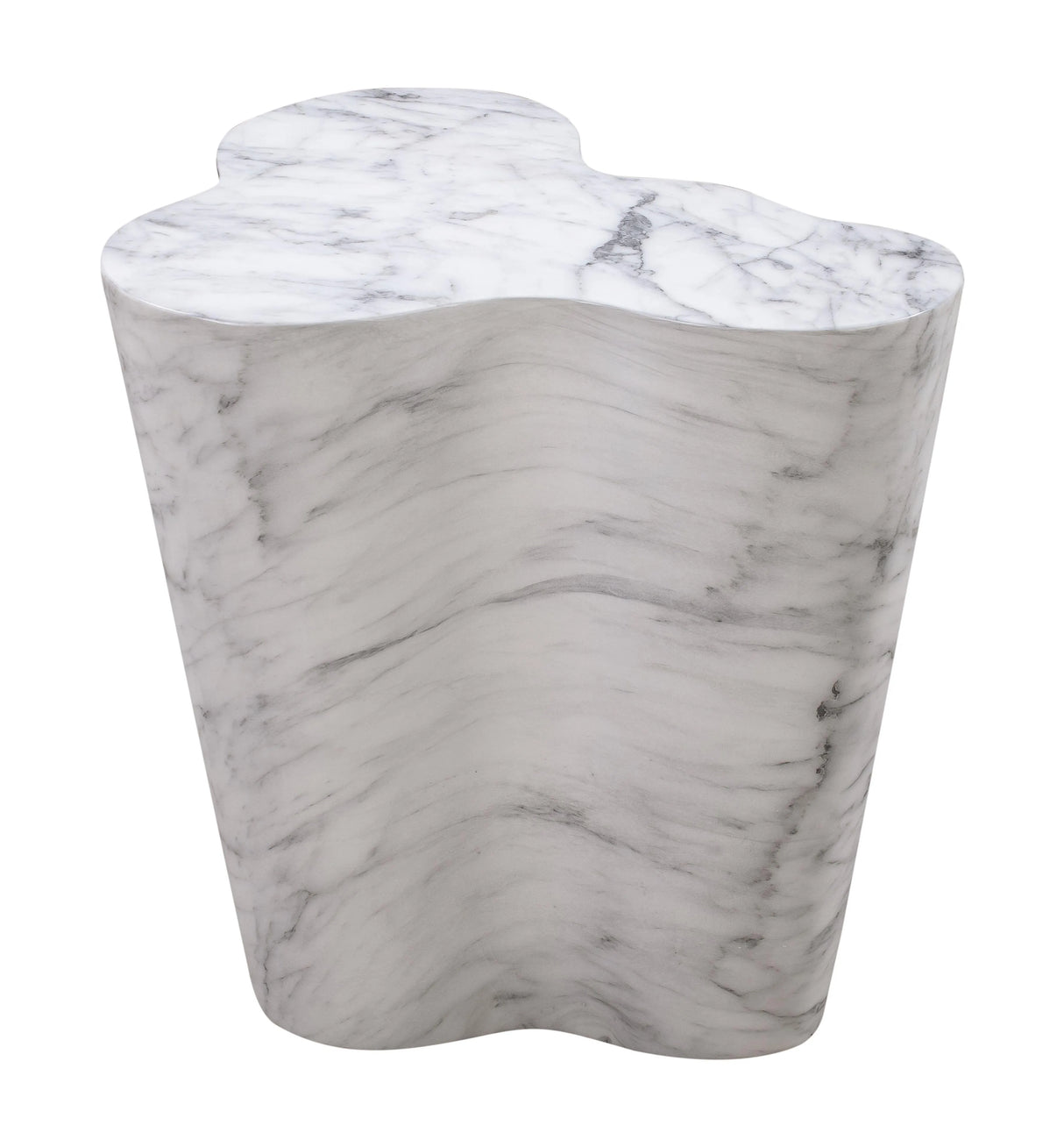 Slab Concrete Indoor / Outdoor Side Table by TOV Furniture at Eve Furniture