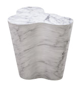 Slab Concrete Indoor / Outdoor Side Table by TOV Furniture at Eve Furniture