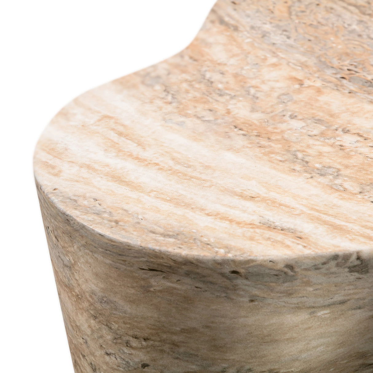 Slab Concrete Indoor / Outdoor Side Table by TOV Furniture at Eve Furniture