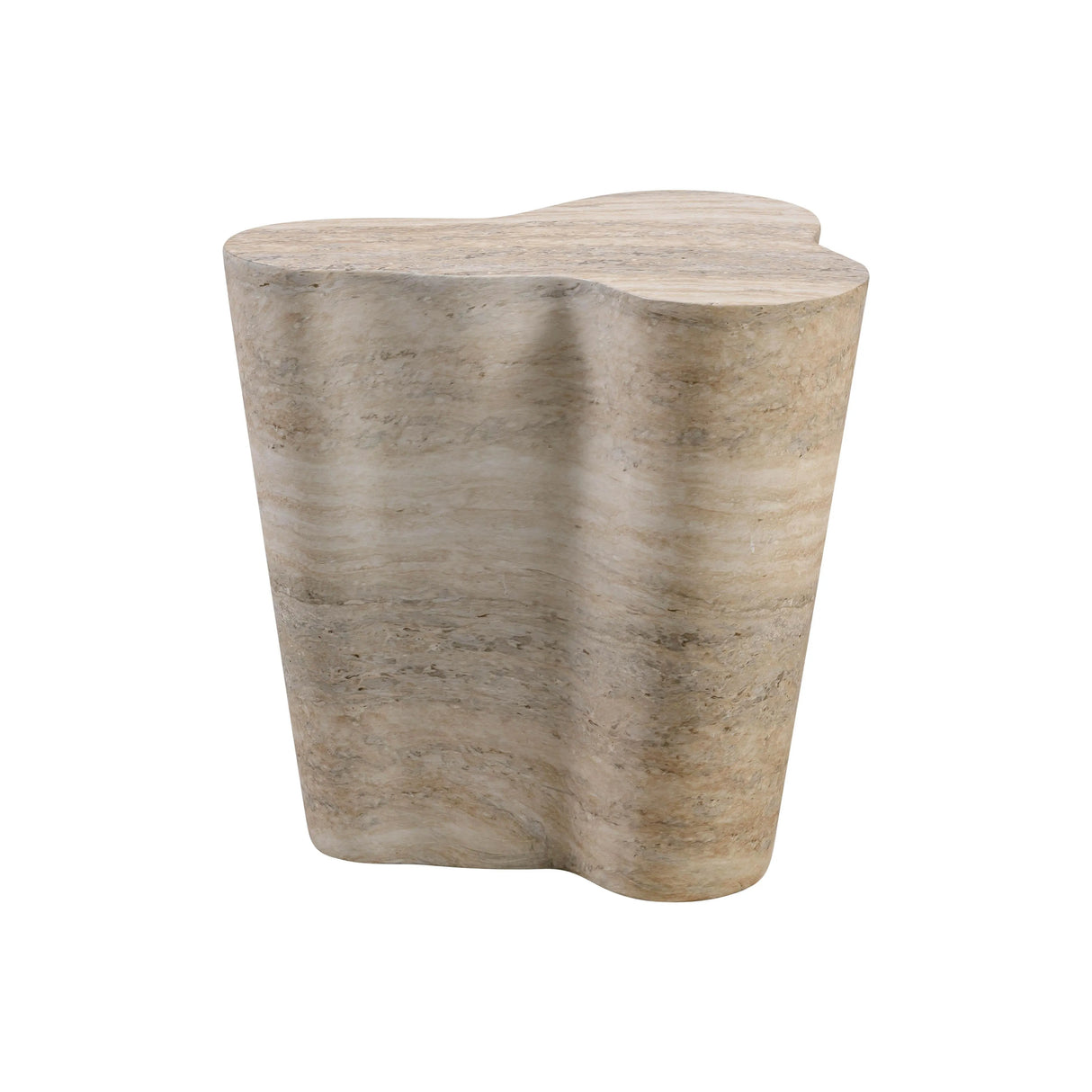 Slab Concrete Indoor / Outdoor Side Table by TOV Furniture at Eve Furniture