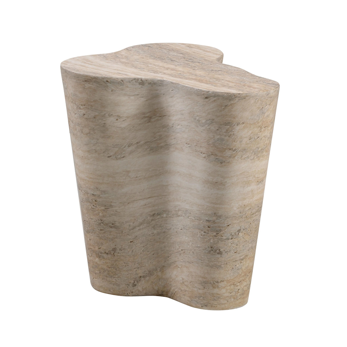 Slab Concrete Indoor / Outdoor Side Table by TOV Furniture at Eve Furniture