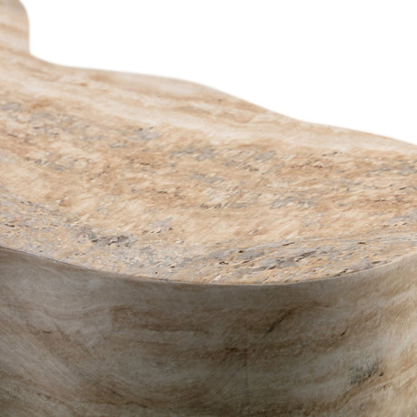 Slab Concrete Indoor / Outdoor Side Table by TOV Furniture at Eve Furniture