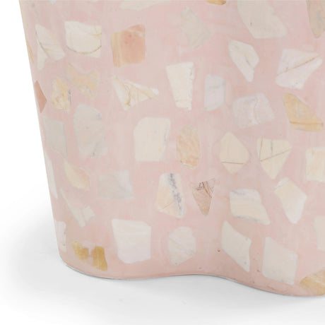 Slab Terrazzo Indoor/Outdoor Side Table by TOV Furniture at Eve Furniture