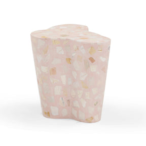 Slab Terrazzo Indoor/Outdoor Side Table by TOV Furniture at Eve Furniture
