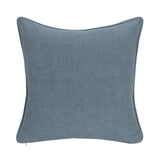 SLD Bedford Chambray Linen 22x22 Throw Pillow (Set of 2) by Classic Home at Eve Furniture