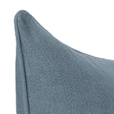 SLD Bedford Chambray Linen 22x22 Throw Pillow (Set of 2) by Classic Home at Eve Furniture