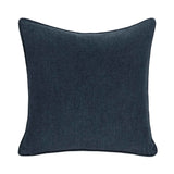 SLD Bedford Indigo Linen 22x22 Throw Pillow (Set of 2) by Classic Home at Eve Furniture
