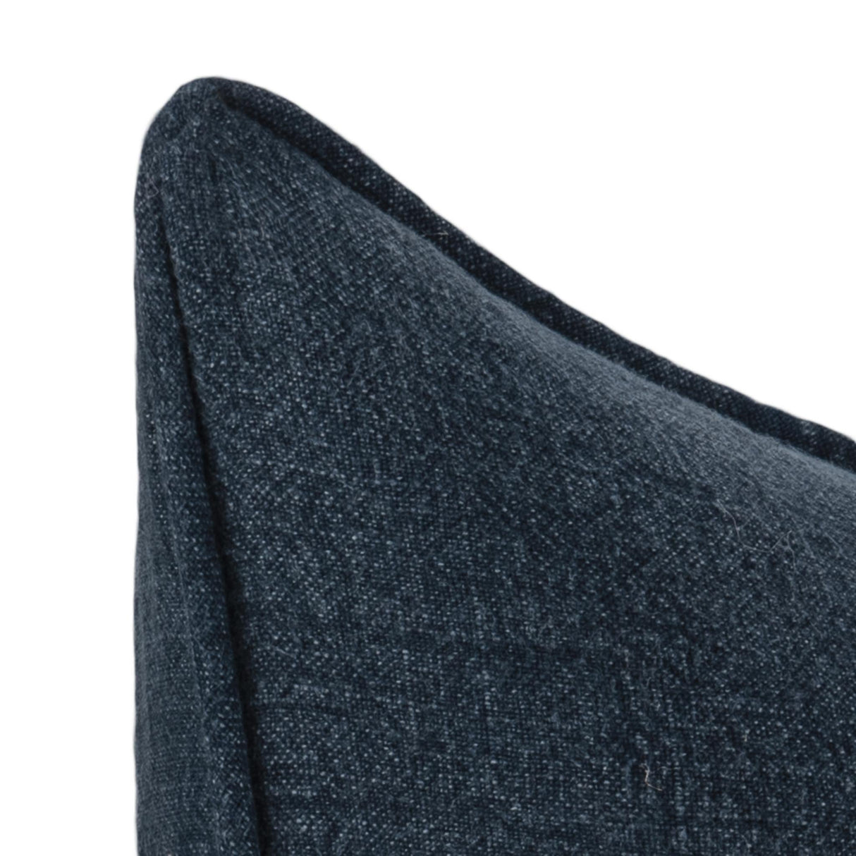 SLD Bedford Indigo Linen 22x22 Throw Pillow (Set of 2) by Classic Home at Eve Furniture