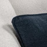 SLD Bedford Indigo Linen 22x22 Throw Pillow (Set of 2) by Classic Home at Eve Furniture