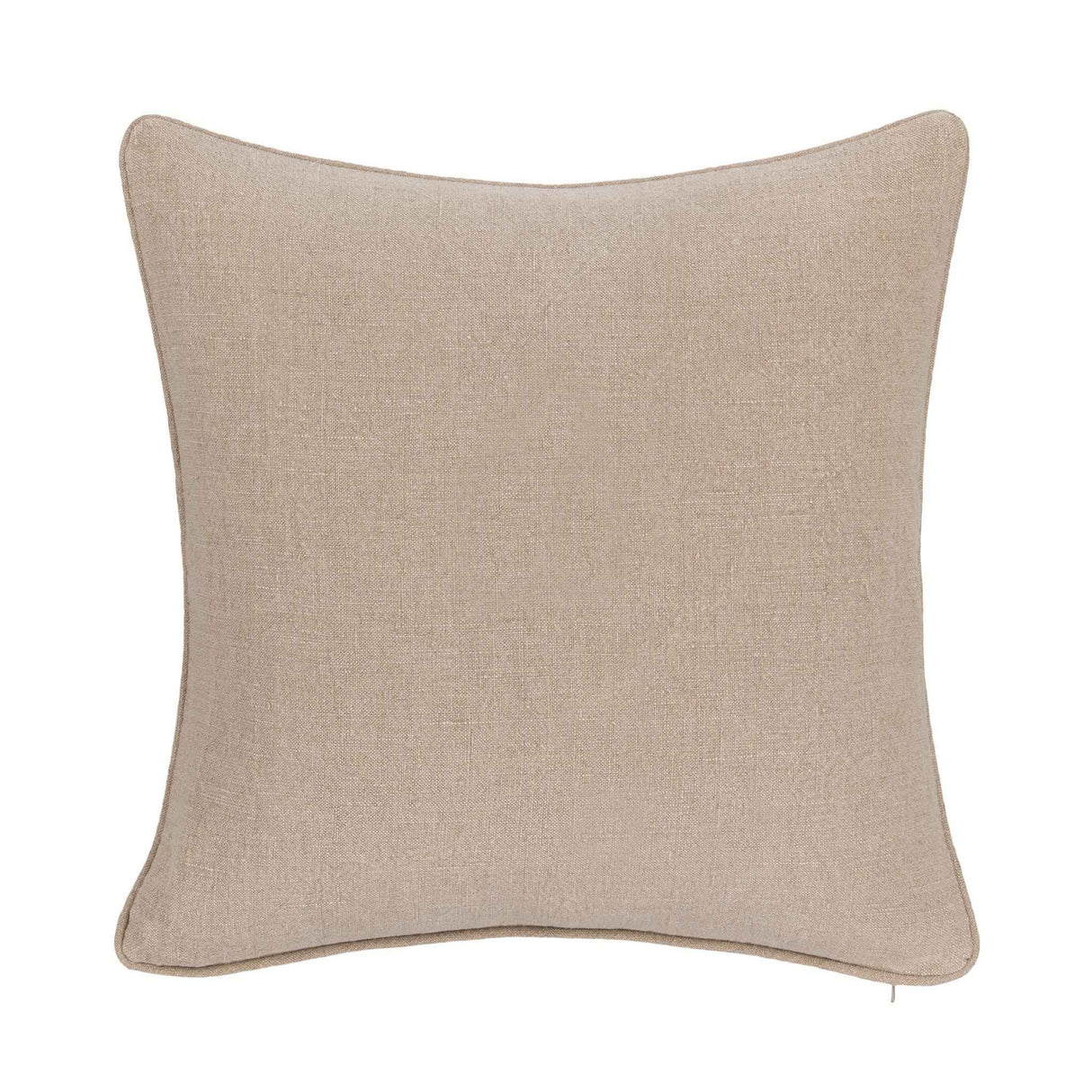 SLD Bedford Natural Linen 22x22 Throw Pillow (Set of 2) by Classic Home at Eve Furniture