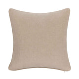 SLD Bedford Natural Linen 22x22 Throw Pillow (Set of 2) by Classic Home at Eve Furniture