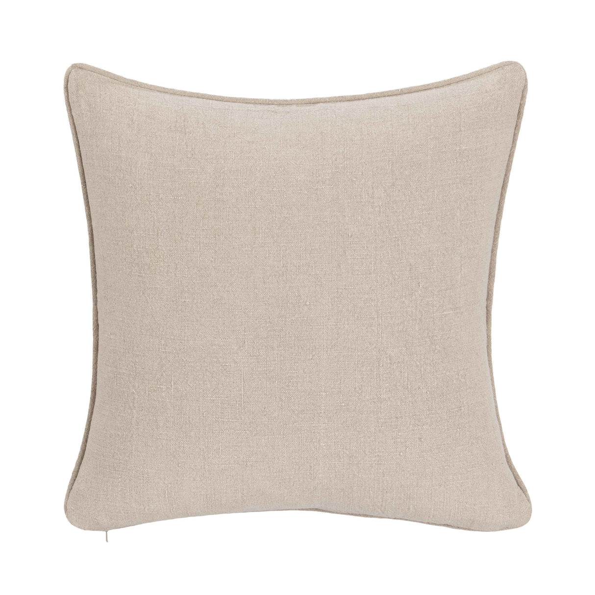 SLD Bedford Natural Linen 22x22 Throw Pillow (Set of 2) by Classic Home at Eve Furniture